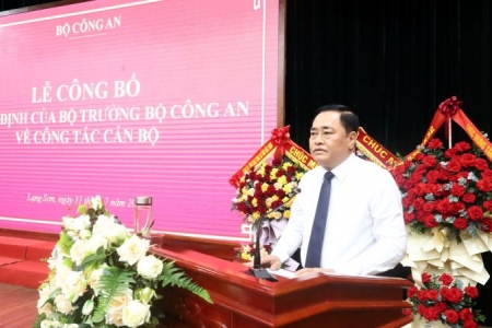 Lạng Sơn có tân Phó Giám đốc Công an tỉnh