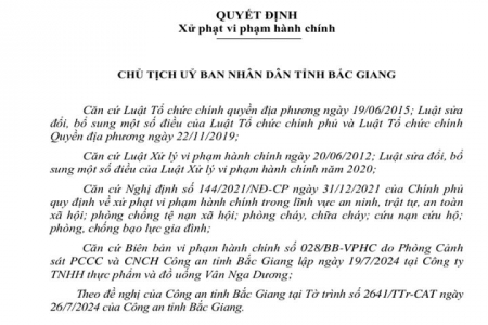 Xử phạt 80 triệu đồng doanh nghiệp vi phạm về phòng cháy, chữa cháy