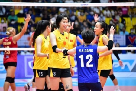 Giải SEA V.League 2024 bóng chuyền nữ Việt Nam vs Philippines