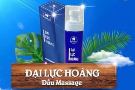 Đình chỉ, thu hồi trên toàn quốc dầu massage Đại Lực Hoàng