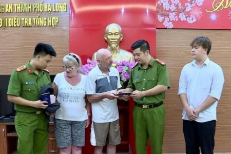 Công an TP. Hạ Long đã bắt giữ đối tượng cướp giật đồ của du khách người nước ngoài