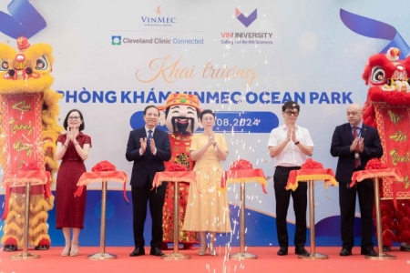 Vinmec khai trương phòng khám đa khoa quốc tế tại Vinhomes Ocean Park