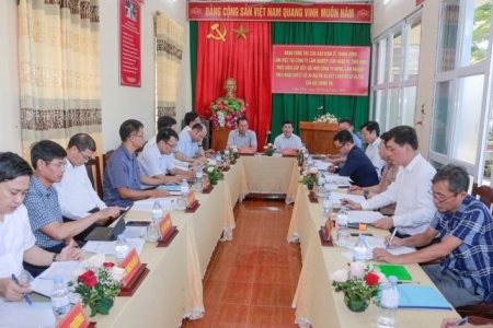 Đoàn công tác Ban Kinh tế Trung ương làm việc tại Thanh Hóa