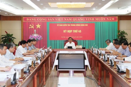 Ủy ban Kiểm tra Trung ương cảnh cáo, đề nghị thi hành kỷ luật một số tổ chức, cá nhân vi phạm