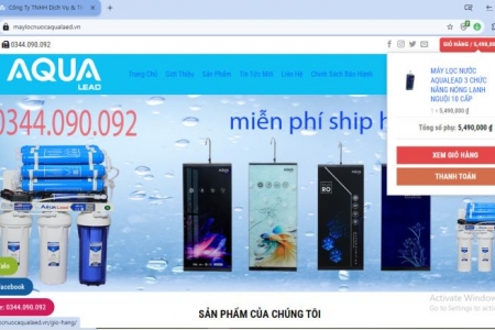 Công ty TNHH DV & TM An Huy vi phạm quy định về thương mại điện tử