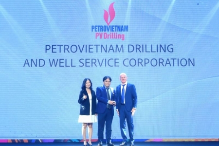 Thương hiệu PV Drilling được vinh danh là nơi làm việc tốt nhất châu Á năm 2024