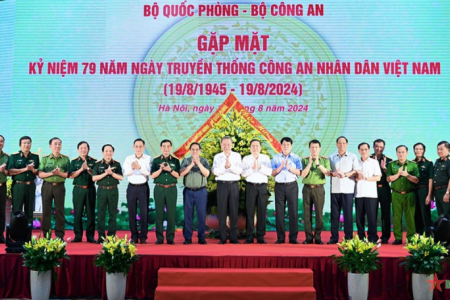 Gặp mặt Kỷ niệm 79 năm Ngày truyền thống Công an nhân dân