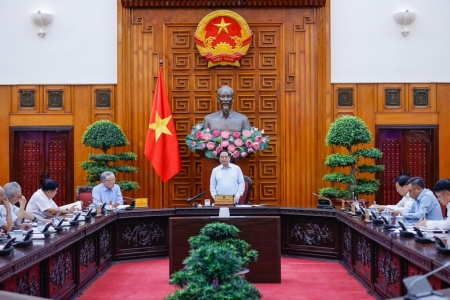 Thủ tướng Phạm Minh Chính chủ trì cuộc họp Thường trực Tiểu ban Kinh tế-xã hội Đại hội XIV của Đảng