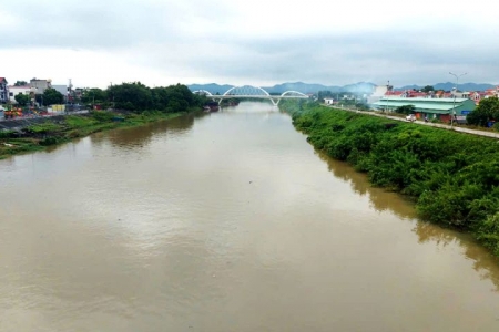 Bắc Giang: Phát lệnh báo động số 1 trên sông Thương