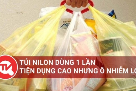 Túi ni lông có phải sản phẩm nhựa dùng 1 lần?