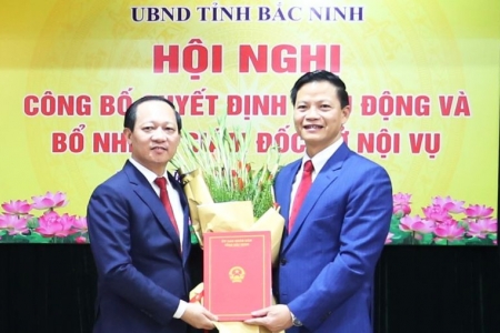 Bắc Ninh có tân Giám đốc sở Nội Vụ