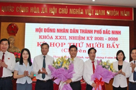 Thành phố Bắc Ninh bầu bổ sung hai Phó Chủ tịch UBND thành phố