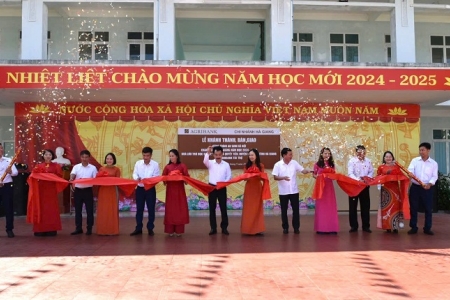 Agribank khánh thành, bàn giao công trình nhà lưu trú học sinh tại Hà Giang