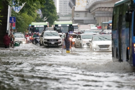 Thời tiết ngày 10/9: Mưa lớn bao trùm miền Bắc, có khả năng gây ra ngập úng