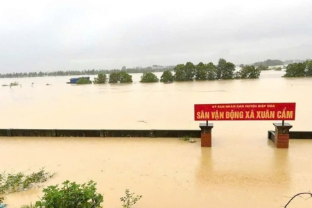 Bắc Giang: Phát lệnh báo động số 3 trên sông Cầu, trực ban 24/24 giờ