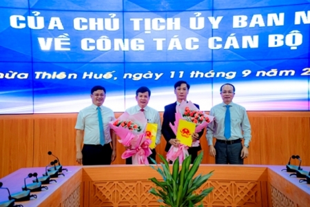 Thừa Thiên Huế - Bổ nhiệm Lãnh đạo Sở Giáo dục và Đào tạo