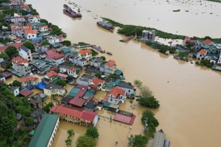 Ninh Bình: Nguy cơ lũ khẩn cấp trên sông Đáy và sông Hoàng Long