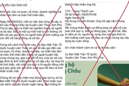 Cảnh báo Fanpage giả mạo để lừa đảo