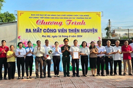 ‘Công viên thiện nguyện’ - nhiều mảnh đời khó khăn đã được kết nối, sẻ chia