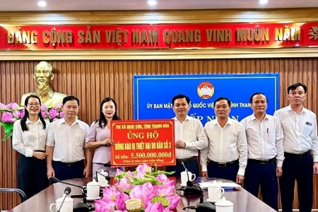 Thanh Hóa đã quyên góp, ủng hộ gần 42,6 tỷ đồng giúp đồng bào bị thiệt hại do bão số 3