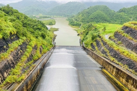 Thanh Hóa vận hành điều tiết lũ công trình hồ chứa nước Cửa Đạt