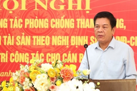 Tập huấn công tác phòng, chống tham nhũng, kê khai tài sản thu nhập cho cán bộ, công chức