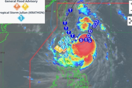 Bão gần Philippines mới hình thành, dự báo thành siêu bão