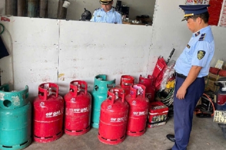 Gia Lai xử phạt một hộ kinh doanh LPG