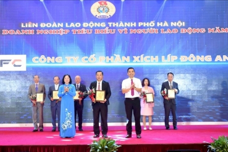 Hà Nội tôn vinh 10 doanh nghiệp tiêu biểu vì người lao động năm 2024