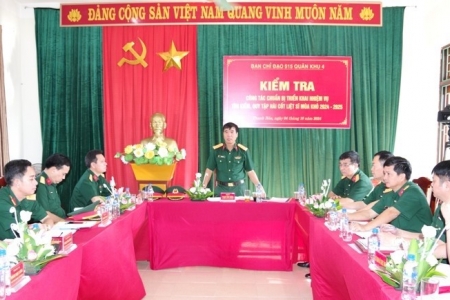 Thanh Hóa: Kiểm tra công tác chuẩn bị thực hiện nhiệm vụ quy tập hài cốt liệt sĩ mùa khô 2024-2025