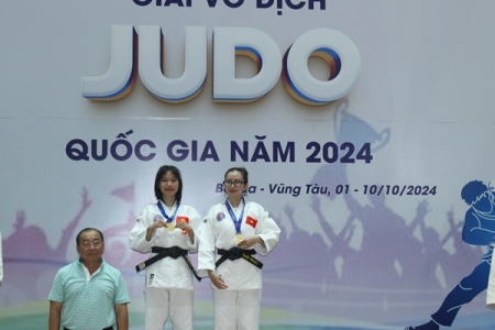 Nhiều gương mặt xuất sắc dự Giải vô địch Judo quốc gia 2024 tại Vũng Tàu