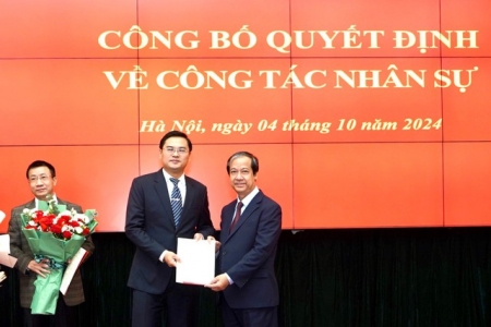 Bổ nhiệm tân Phó vụ trưởng Vụ Giáo dục đại học