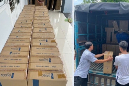 Long An khen thưởng thành tích bắt vụ vận chuyển 60.000 gói thuốc lá lậu và hơn 5,54 kg cần sa