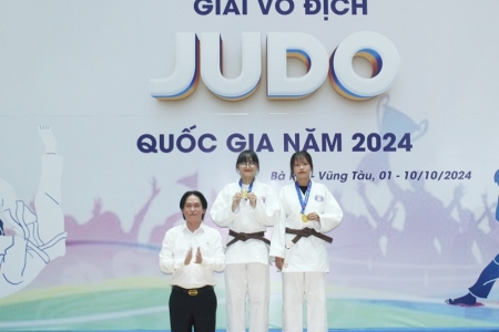 Bà Rịa – Vũng Tàu: Bế mạc Giải Vô địch Judo quốc gia năm 2024