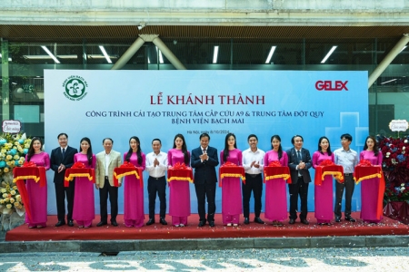Khánh thành Dự án cải tạo Trung tâm Cấp cứu A9 và Trung tâm Đột quỵ - Bệnh viện Bạch Mai