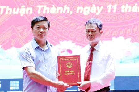 Bắc Ninh: Thị xã Thuận Thành có tân Chủ tịch UBND