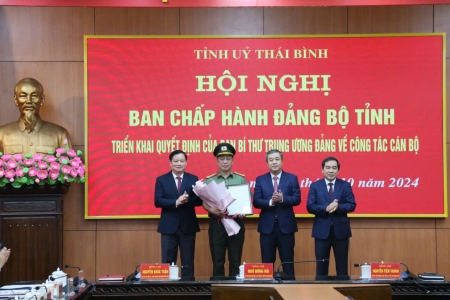 Đại tá Trần Xuân Ánh tham gia Ban Thường vụ Tỉnh ủy Thái Bình