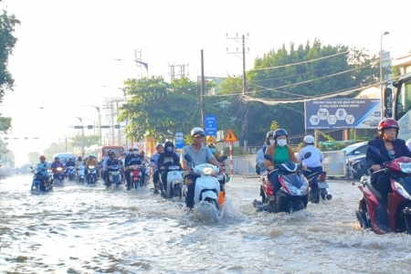 Cảnh báo triều cường rằm tháng Chín ở Cần Thơ có thể vượt mốc lịch sử