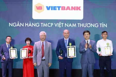 VietBank lần thứ hai liên tiếp được vinh danh ‘Thương hiệu mạnh – Phát triển bền vững 2024’