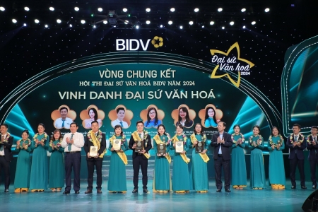 BIDV tổ chức Vòng chung kết Hội thi “Đại sứ Văn hóa”