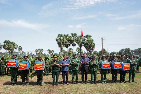 Bộ đội Biên phòng tỉnh An Giang: Diễn tập chiến thuật Đồn Biên phòng