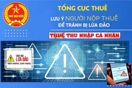 Tuyệt đối không cung cấp thông tin cá nhân cho đối tượng không rõ danh tính trong hoàn thuế TNCN