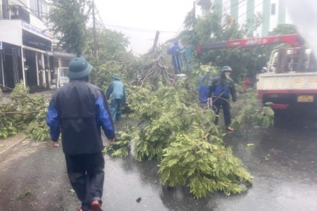 Đà Nẵng: Thành lập Ban chỉ huy tiền phương ứng phó bão Trami