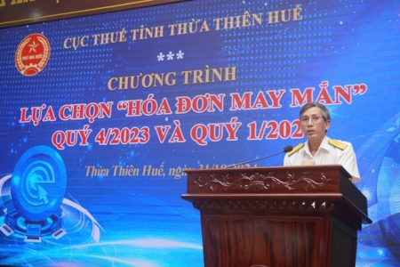 Thừa Thiên Huế- Cục Thuế tổ chức chương trình hóa đơn may mắn