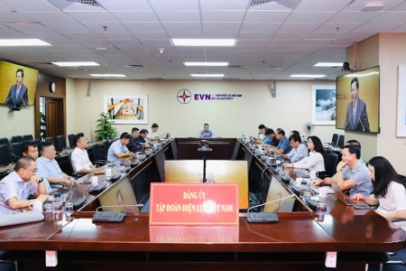 Đảng ủy EVNNPT tham dự Hội nghị toàn quốc quán triệt, triển khai thực hiện Nghị quyết Hội nghị lần thứ mười Ban Chấp hành Trung ương Đảng khóa XIII