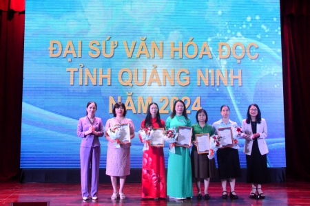 Tổng kết, trao giải cuộc thi Đại sứ Văn hóa đọc tỉnh Quảng Ninh năm 2024