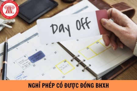 Nghỉ phép năm có tính vào ngày làm việc để đóng BHXH không?