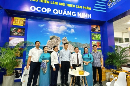 Nhiều sản phẩm OCOP Quảng Ninh tham gia Hội chợ nông nghiệp Quốc tế Việt Nam năm 2024