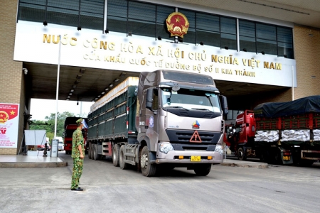 Lào Cai: Mở rộng cửa khẩu quốc tế Kim Thành phục vụ hoạt động thông quan hàng hóa