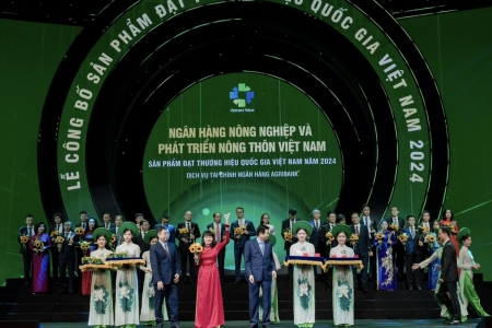 Agribank - Thương hiệu Quốc gia Việt Nam năm 2024